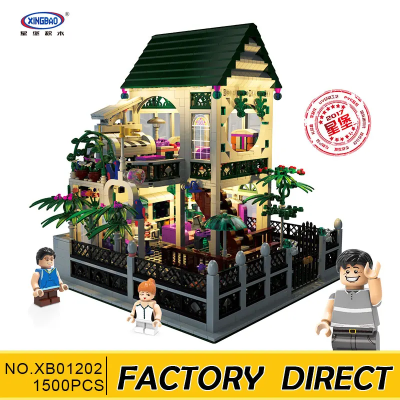 

XingBao 01202 LegoESS Creator The Romantic Heart Building Blocks Bricks Educational Toys with Light as Valentine's Day Present