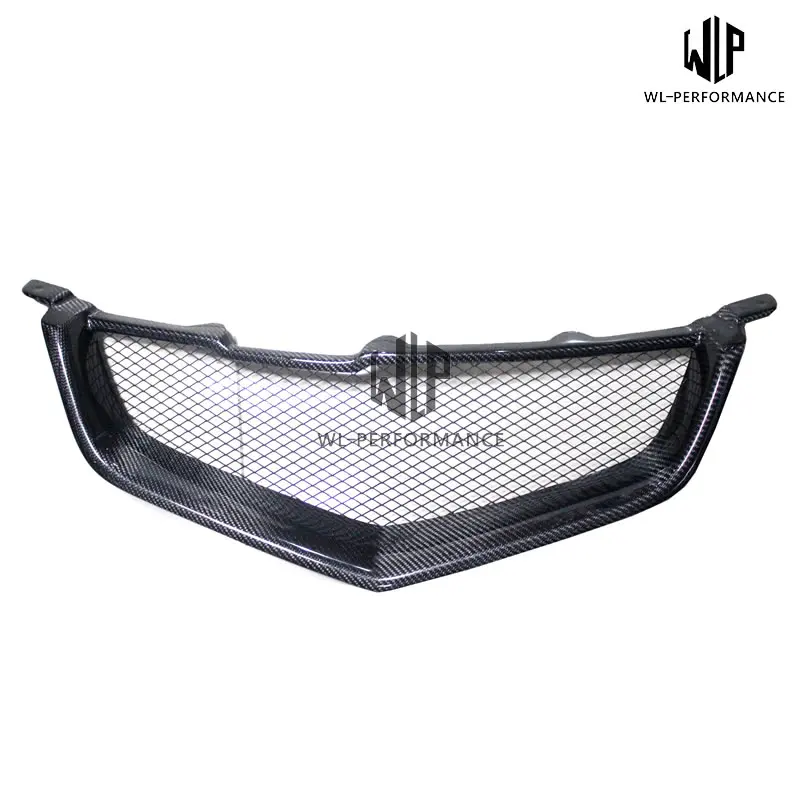 

Carbon Fiber Front Grille Around Trim Racing Grills Trim For Honda Accord CL7 Car Styling 2003-2005