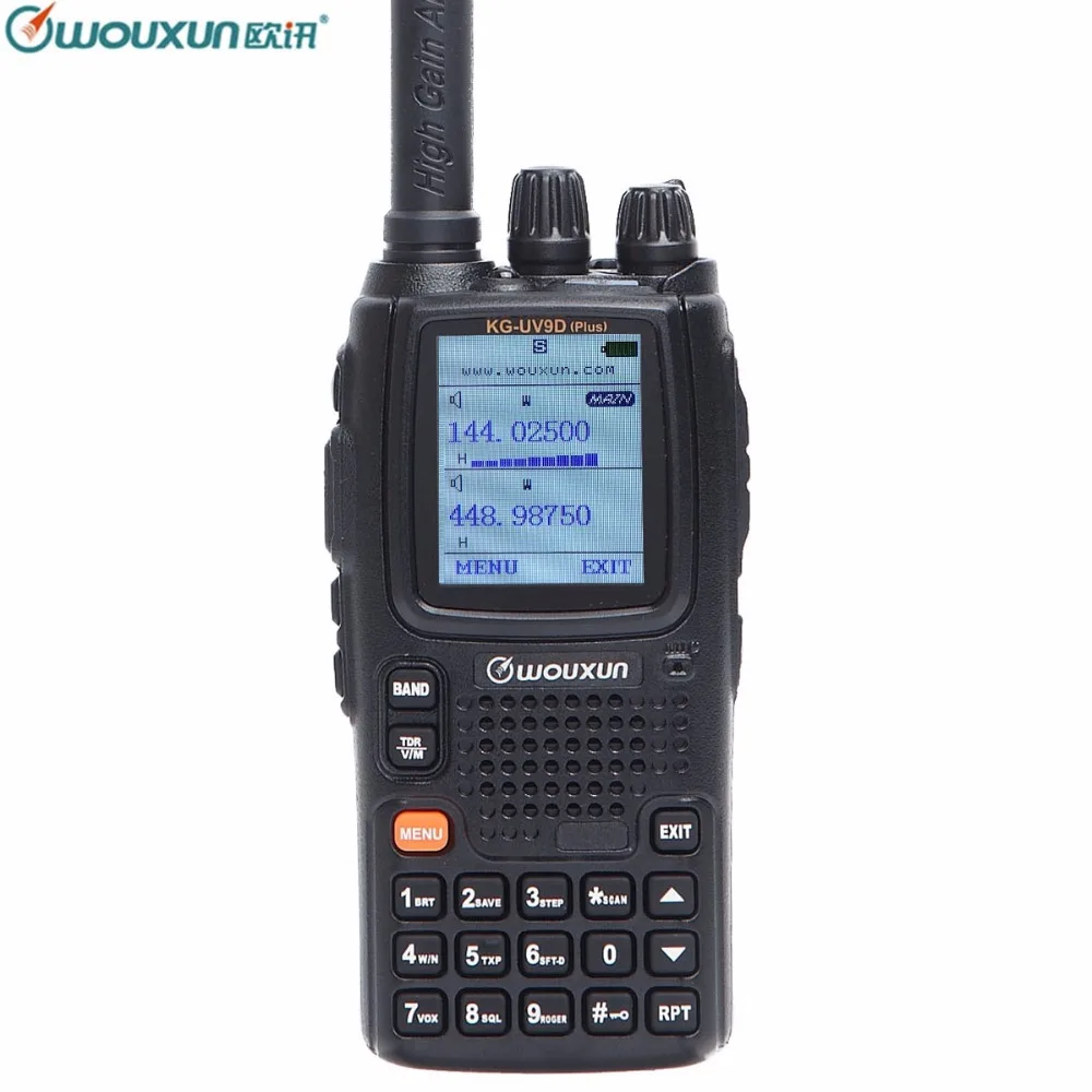 Wouxun KG-UV9D Plus Upgrade Multi-Band Multi-functional DTMF Ham 2 Way Raidos 7 bands Included Air Band 136-174MHz/400-512MHz | Мобильные