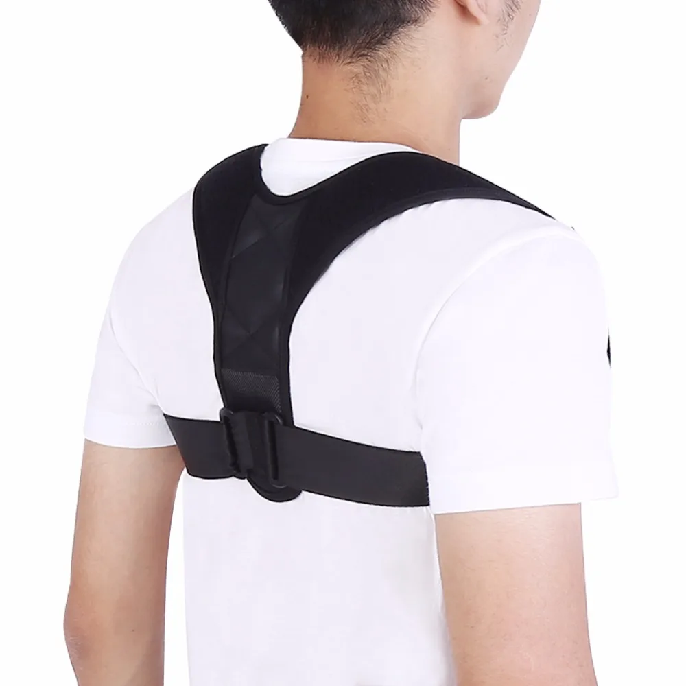 Adjustable Upper Back Posture Corrector Clavicle Back Brace Support
