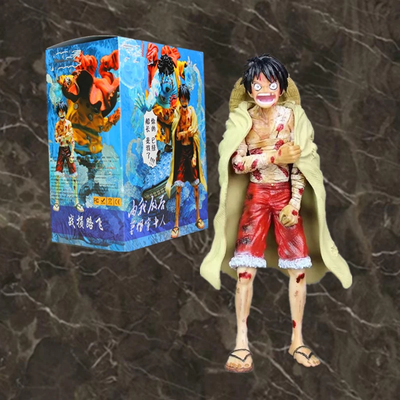 Фигурки героев Аниме One Piece 20 см обезьяна D Луффи фигурки снаряжение 4 куклы
