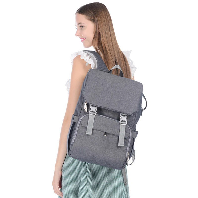 Mummy maternity baby diaper bags backpack usb waterproof nurse changing nappy bag for mother mom ba