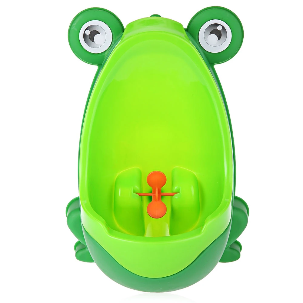 Portable Potty Urinal Standing Toilet Penico Frog Shape Kids Boy Bathroom Potty Urinal Toilet Closet Learning training Toy Gifts