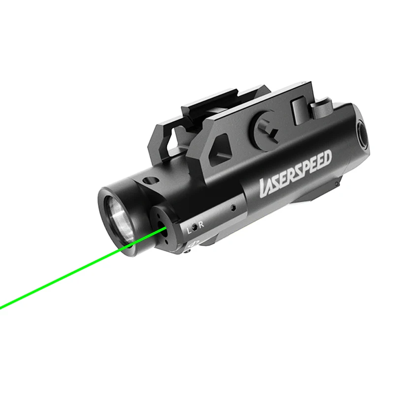 Drop shipping Military equipment green laser sight and LED tactical