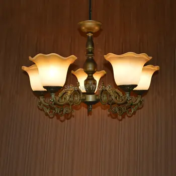 

New classical droplight luxury rustic lighting, fashion iron Chandelier 110v 220v e27 *5