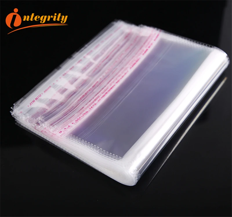 

Wholesale (9000 pcs/lot) 12*18cm Jewelry & Craft Packaging Bags Clear Self Adhesive Seal Plastic Opp Bags
