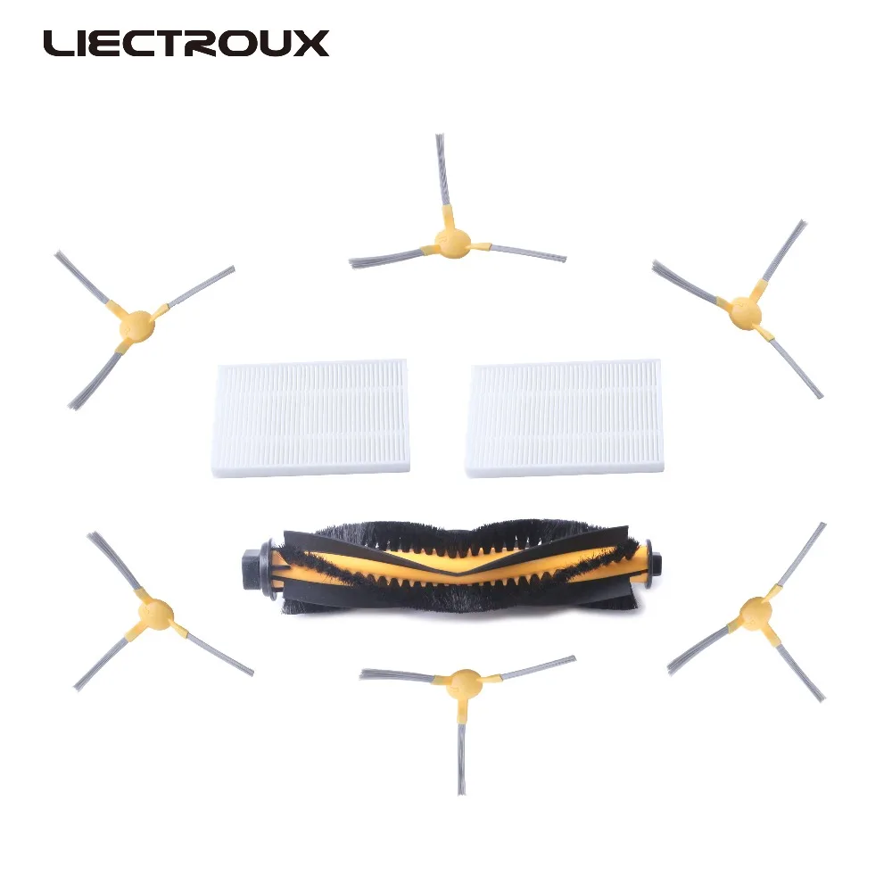 Ersatzteile für LIECTROUX C30 oder E30 Roboter Staubsauger, seite Pinsel * 6 + HEPA-Filter * 2 + Zentrale Pinsel * 1/Pack Ersatzteile für LIECTROUX C30 oder E30 Roboter Staubsauger, seite Pinsel * 6 + HEPA-Filter * 2 + Zentrale Pinsel * 1/Pack