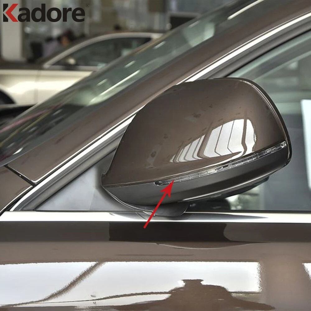 For Q5 Left and Right Side Door Rear View Mirror Turn Signal Lights Car