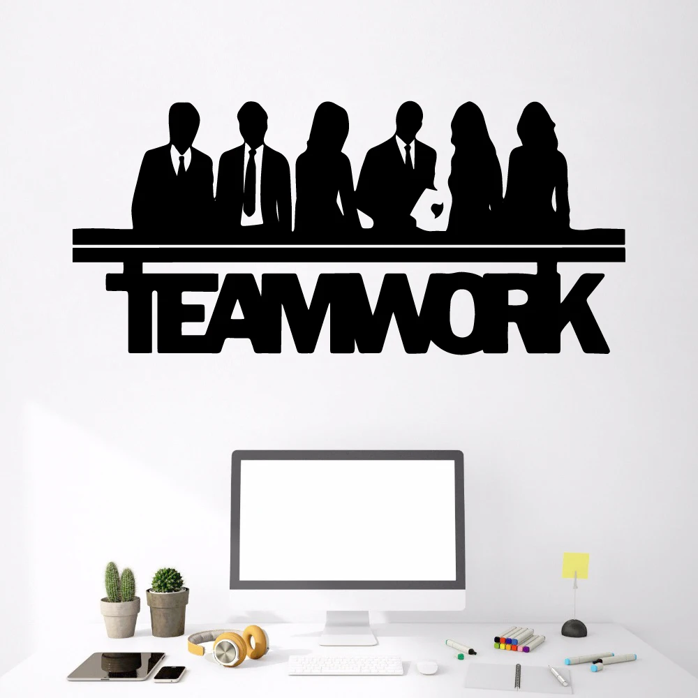 

DIY Art team work Wall Art Decal Wall Sticker Mural Pvc Wall Decals Art Decals