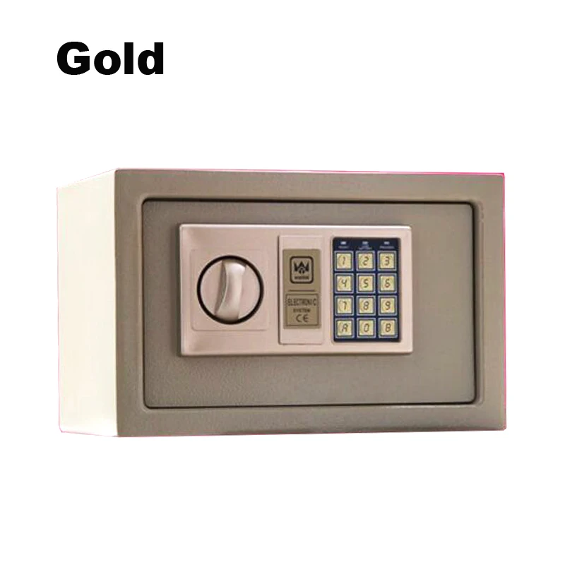 Digital safe box Fire Proof Ideal security secret box electronic password safe for Jewellery Gold caja fuerte coffre fort A4szie
