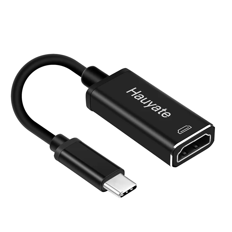 

USB C to HDMI Converter Portable type c Male to HDMI Female Adapter 4K*2K Resolution Suit for Macbook Pro Huawei P20 Samsung S8