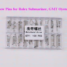 100 винты из нержавеющей стали для Rlx ремешок для часов