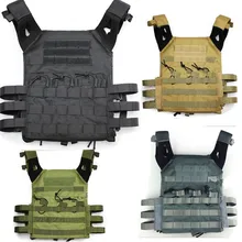 Новый военный Пейнтбол combat СКП tactique gilet весте de combat MOLLE стиль noir брун tactiqu ciras жилет репортер ГК tactique