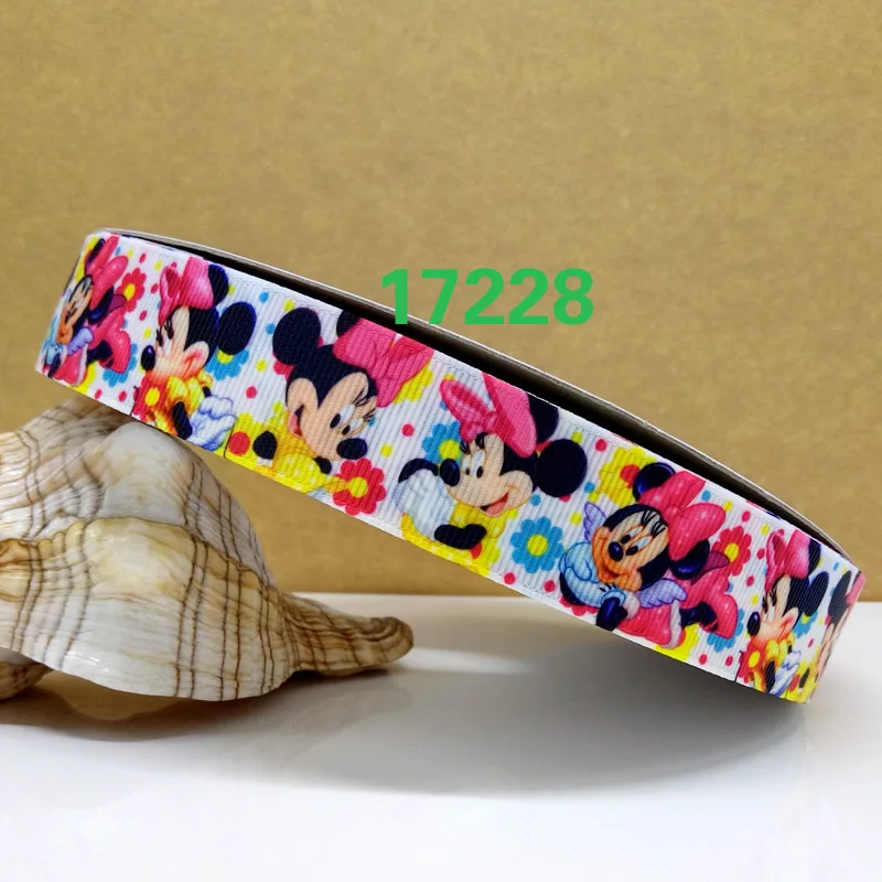 50 ярдов мультфильм напечатанный grosgrain ленты 17238