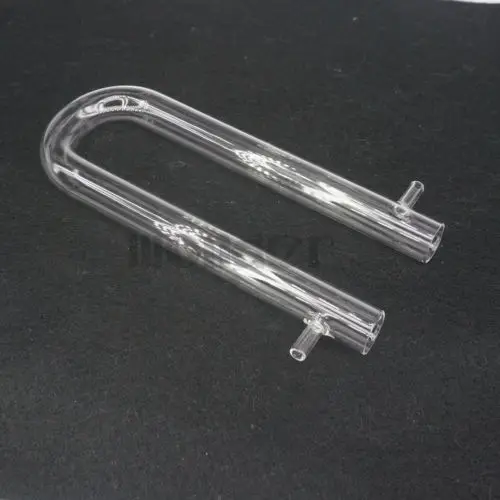 

20x200mm Glass Drying Tube Adapter U Shape With Side Arm Labware Absorption