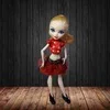 Rosana/Модная Одежда для куклы Monster High; повседневная одежда; костюм куклы; вечерние юбки; кофта и штаны; комплект со штанами - Цвет: Синий