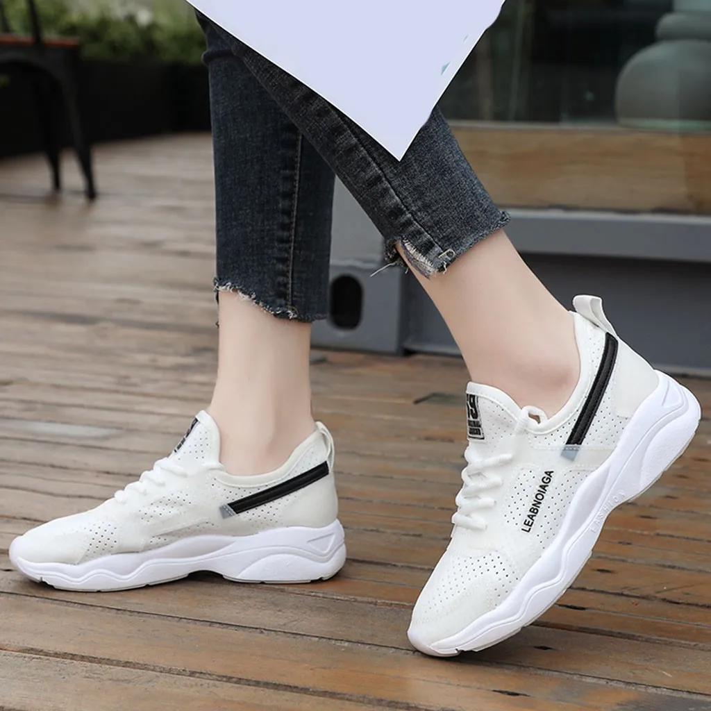 

Women's Sport Running Shoes 2019 Breathable Exercise Couple Sneakers Soft Net Mesh Shoes Shoes Size 36-48 Sneakers for Women