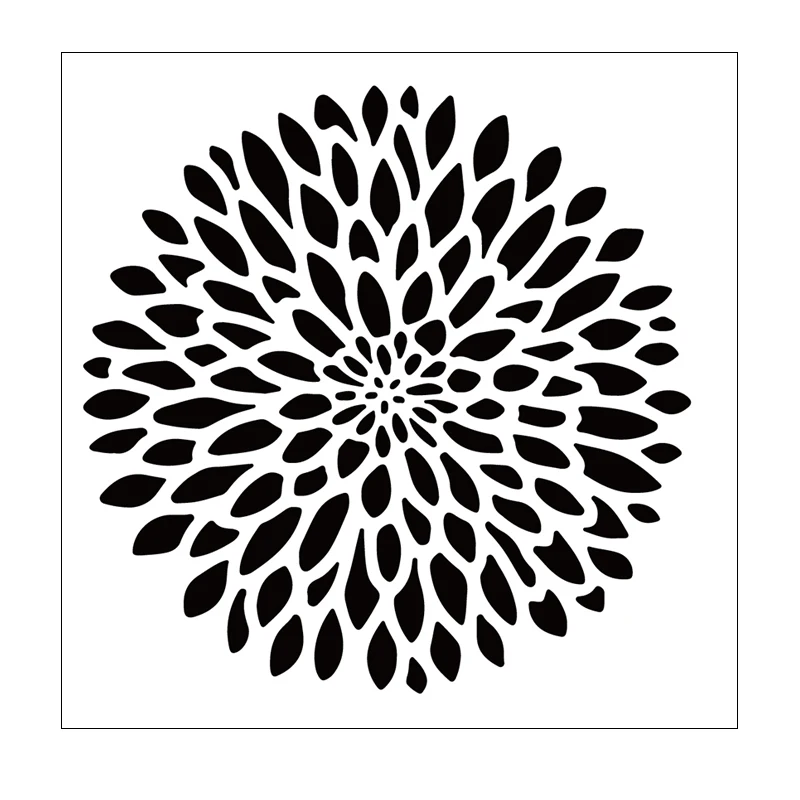 

Big Sun Flower Silicone Clear Stamps/Seal For DIY Scrapbooking Decorative Card Making Craft Fun Decoration Supplies