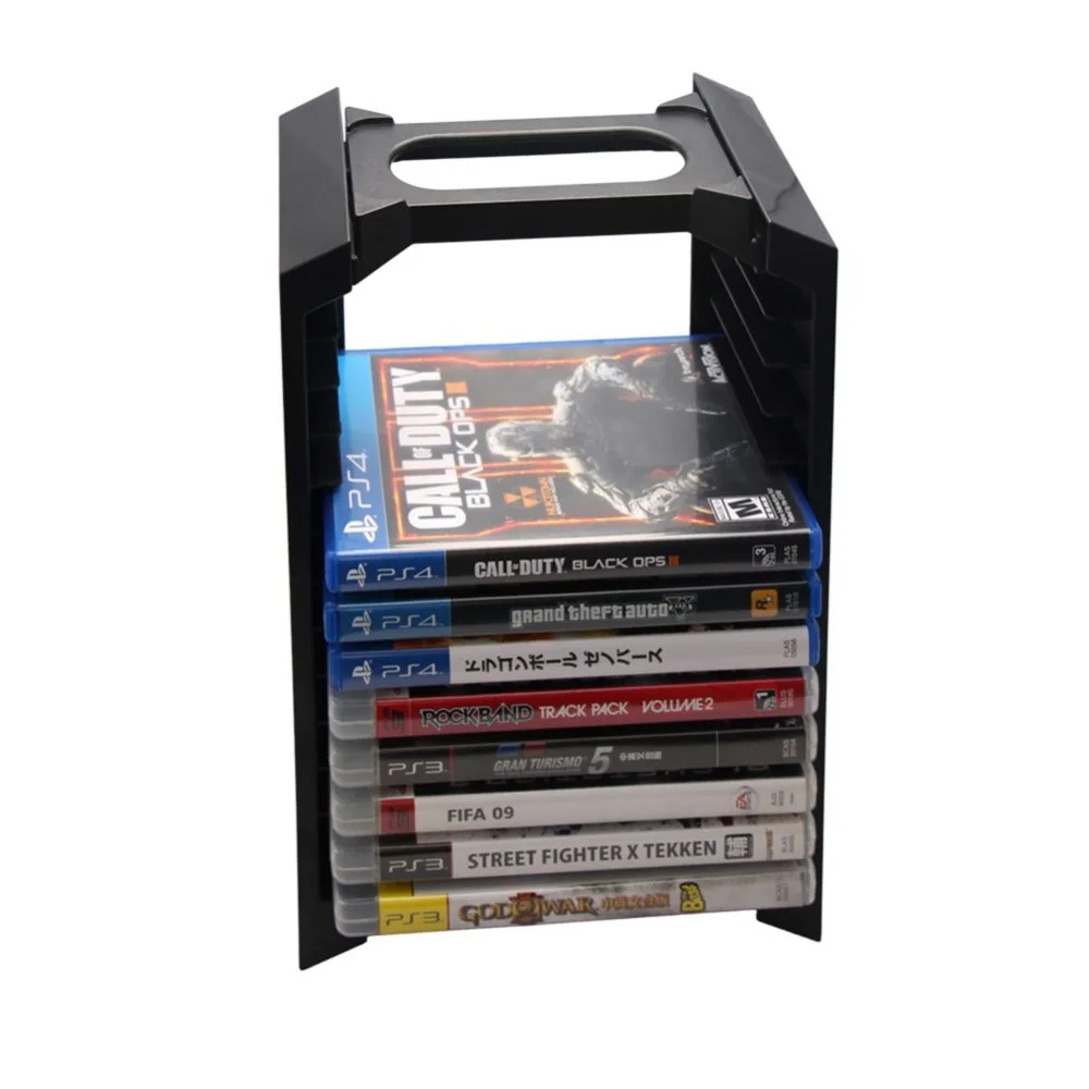 Multifunactional 5V Game Tower Disk Storage Stand Kit контроллер для зарядки с кабелем Micro USB для Playstation 4 PS4/Slim(черный