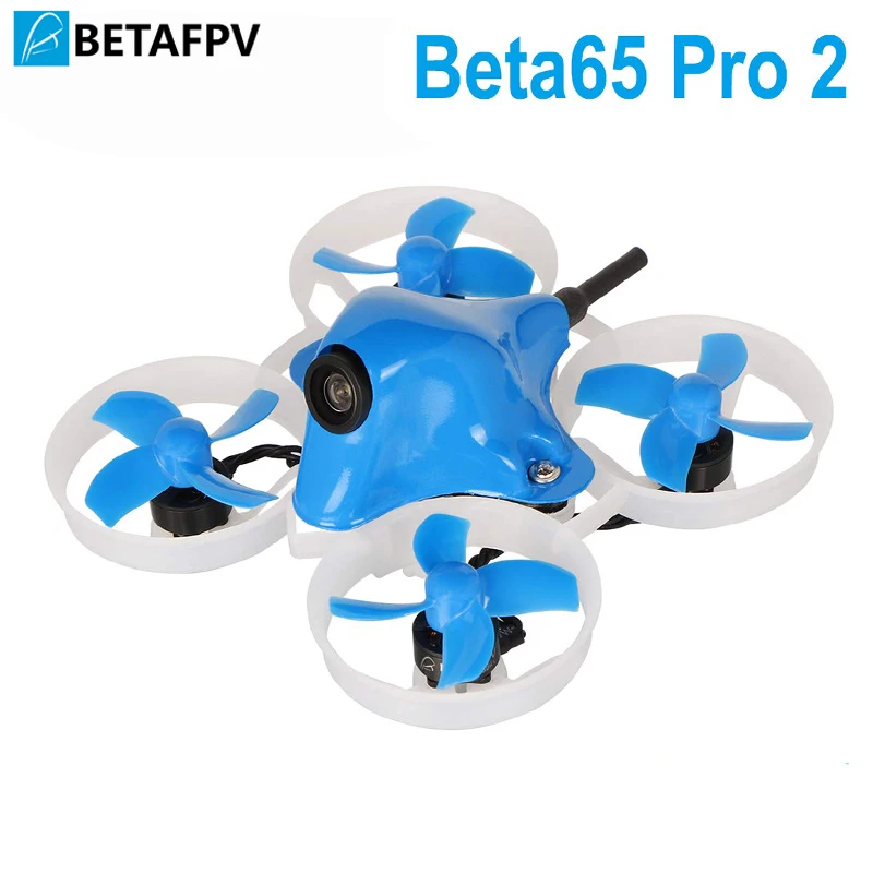 

Beta65 Pro 2 2S Brushless Whoop Drone with 2S F4 AIO FC 5A ESC 25mW Z02 Camera 35 Degree OSD Smart Audio 17500KV 0802 Motor