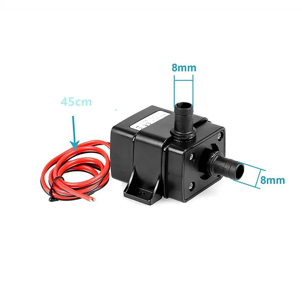 Ультра тихий DC 12 V 4 2 W 240L/H водонепроницаемый Бесщеточный Мини погружной водяной