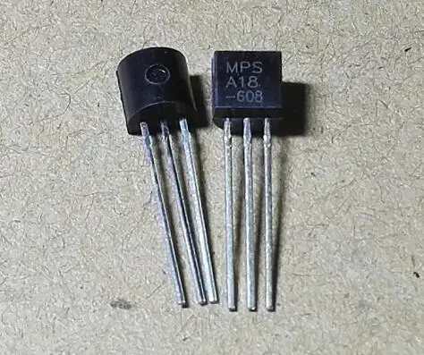 

50PCS MPSA18 A18 TO-92 Bipolar Transistors - BJT 200mA 45V NPN