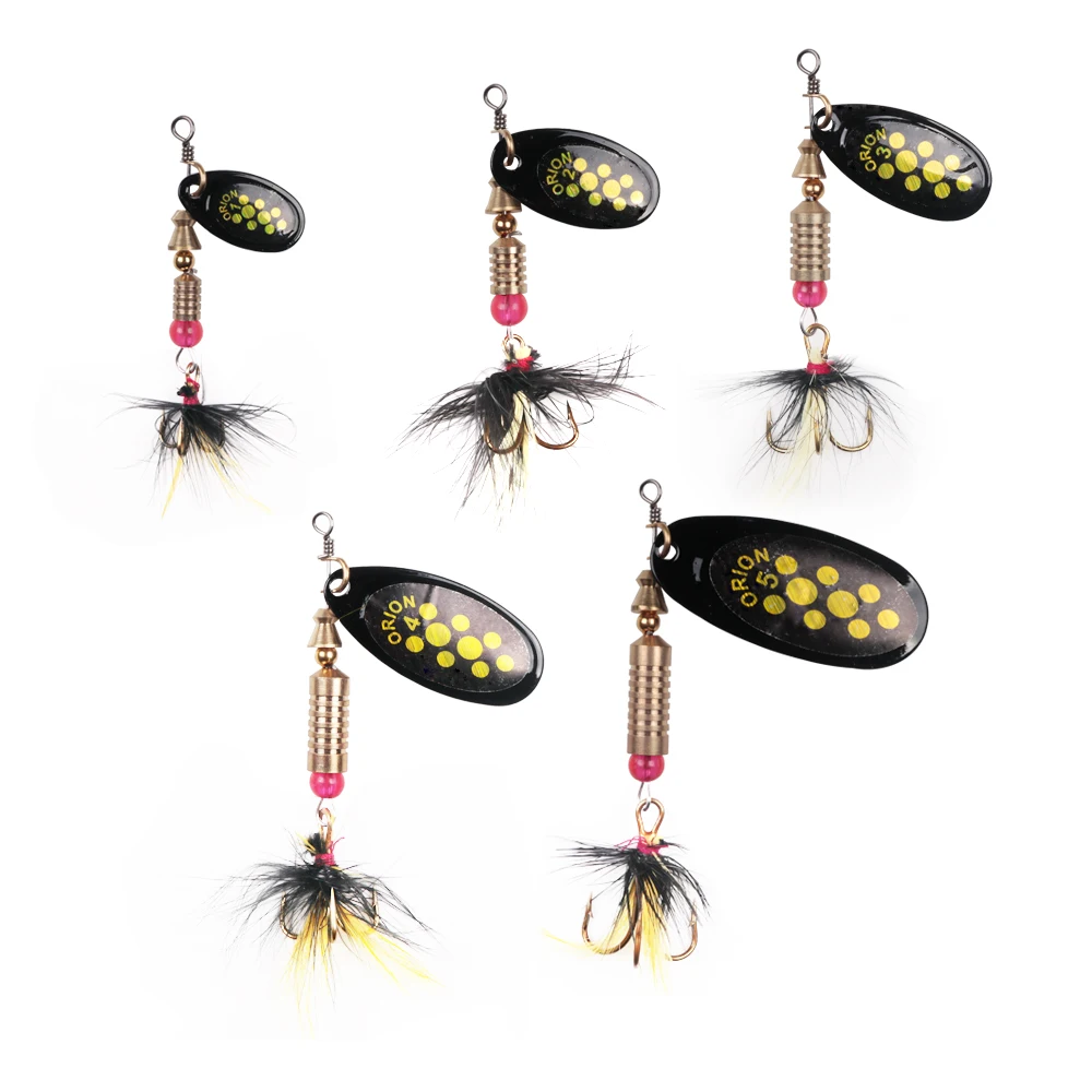 LUSHAZER الصيد المغازل spoon3.9g4.4g7.4gcarp الطعم الصيد الصلب ملعقة القفز باس إغراء iscas artificiais الصيد اكسسوارات