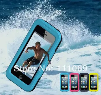 

waterproof Case for Apple iPhone5 5G 4S 4G Accessories, IPX8 Tested, Waterproof Shockproof shell , swimming case, diving case
