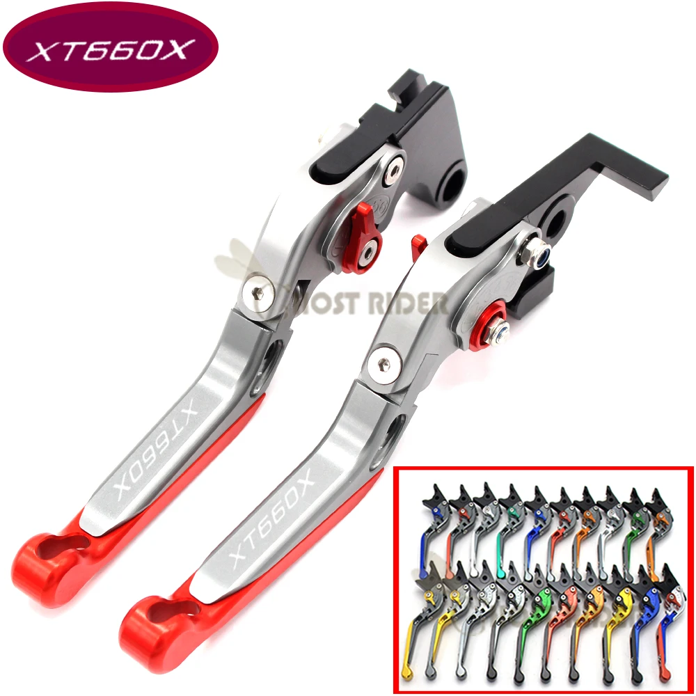

For Yamaha XT660X XT 660 X XT 660X SuperMotard 2004 - 2008 2007 2006 CNC Motorcycle Folding Extendable Hot Clutch Brake Levers