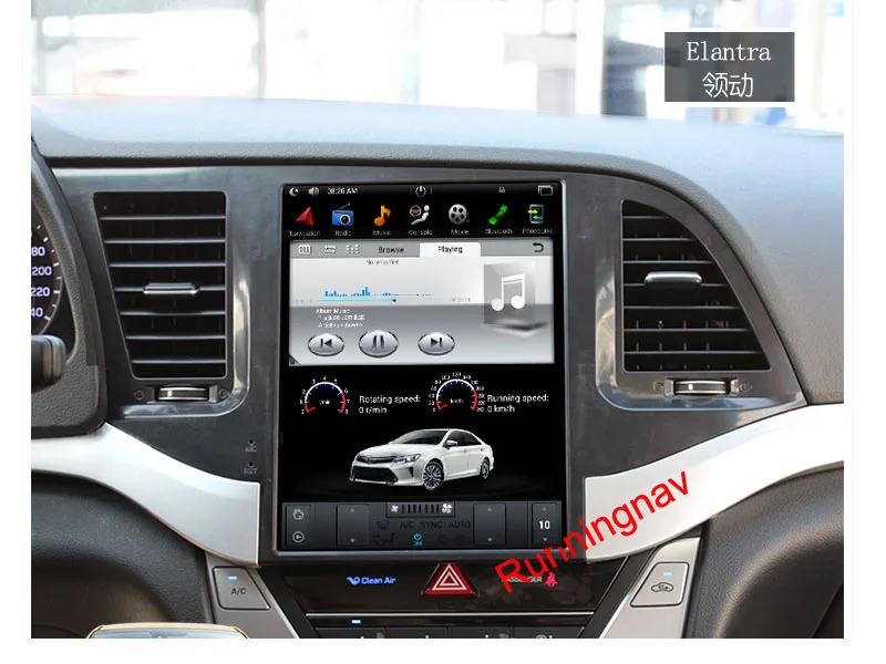 Cheap 10.4" Tesla Type Android Fit HYUNDAI ELANTRA 2016 2017 2018 - Car DVD Player Navigation GPS Radio 0 Cheap 10.4" Tesla Type Android Fit HYUNDAI ELANTRA 2016 2017 2018 - Car DVD Player Navigation GPS Radio 0