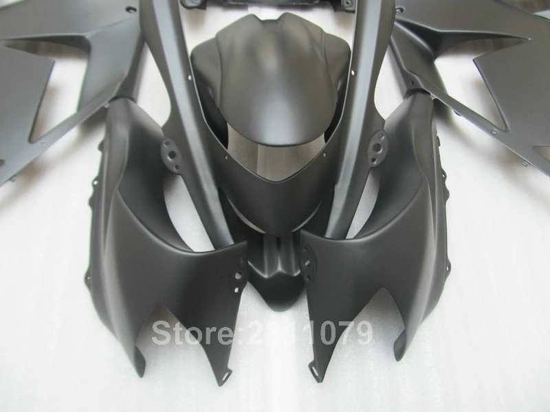 Aftermarket части тела обтекатель комплект для Kawasaki Ninja ZX10R 04 05 матовый черный Набор 2004