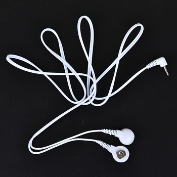 

4-way Electrode Lead Wires Connecting Cables for Digital TENS Therapy Machine Massager Electrode Wire Plug 2.5mm