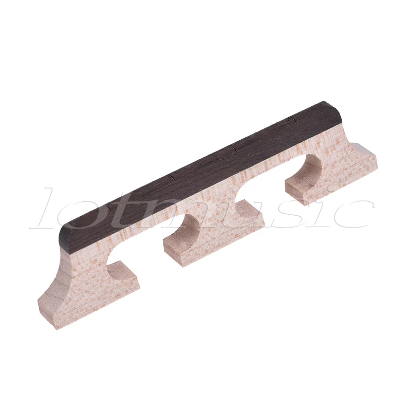 

Banjo Bridge for 4 String Banjo Guitar Parts Replacement Rosewood and Maple Wood