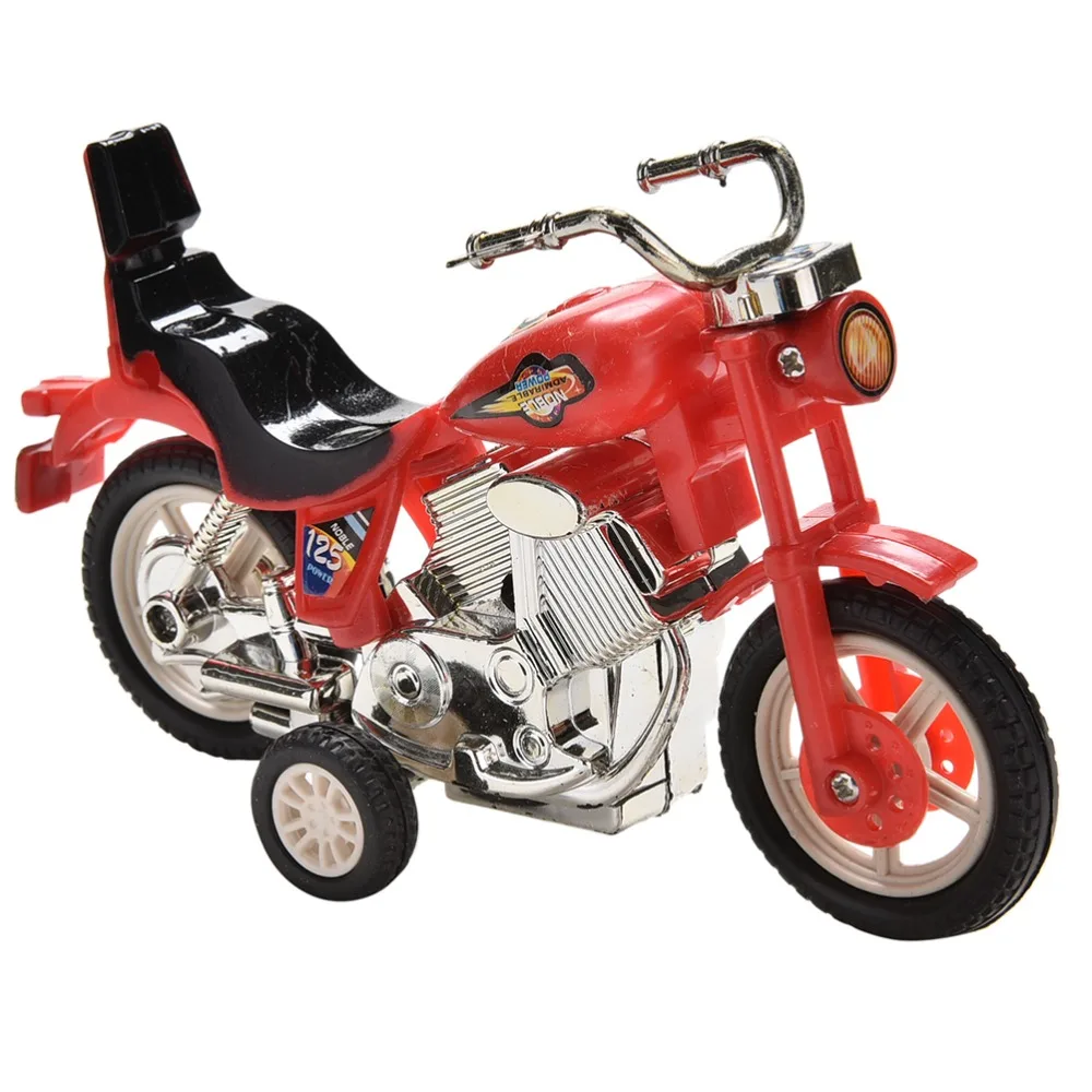 Kid Motor Bike Model Great Child Educational Toys Plastic Pull Back
