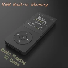 8 Гб mp4 80 часов воспроизведения музыки без потерь MP4 Плеер 1," TFT экран MP4 с электронной книгой видео фото FM радио Диктофон Часы