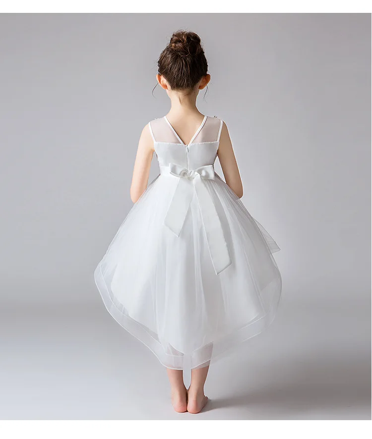 trailing princess dress Girls_12