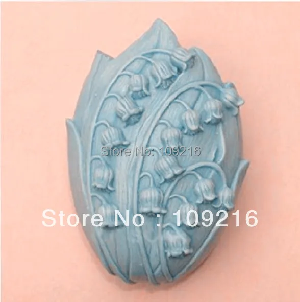 

wholesale!!!1pcs Lily of The Valley (S017) Silicone Handmade Soap Mold Crafts DIY Mold