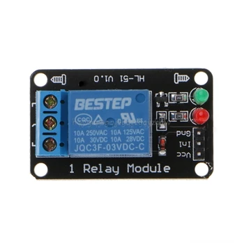 

1PCS 1 Channel 3V Relay Module 3.3V Low Level Shooting with Lamp Je21 19 Dropship