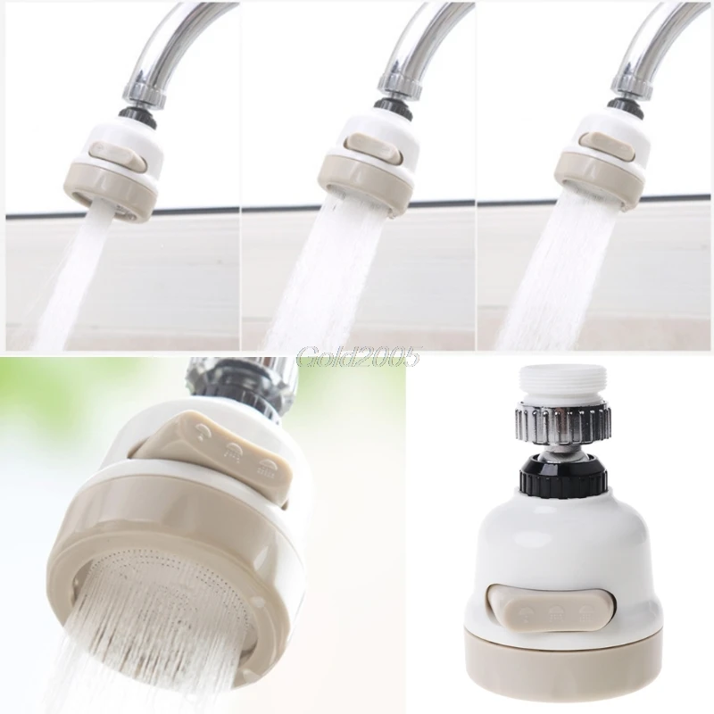 

Rotate Faucet Filter Adapter Water Saving Tap Diffuser Bathroom Kitchen Apr Drop Ship