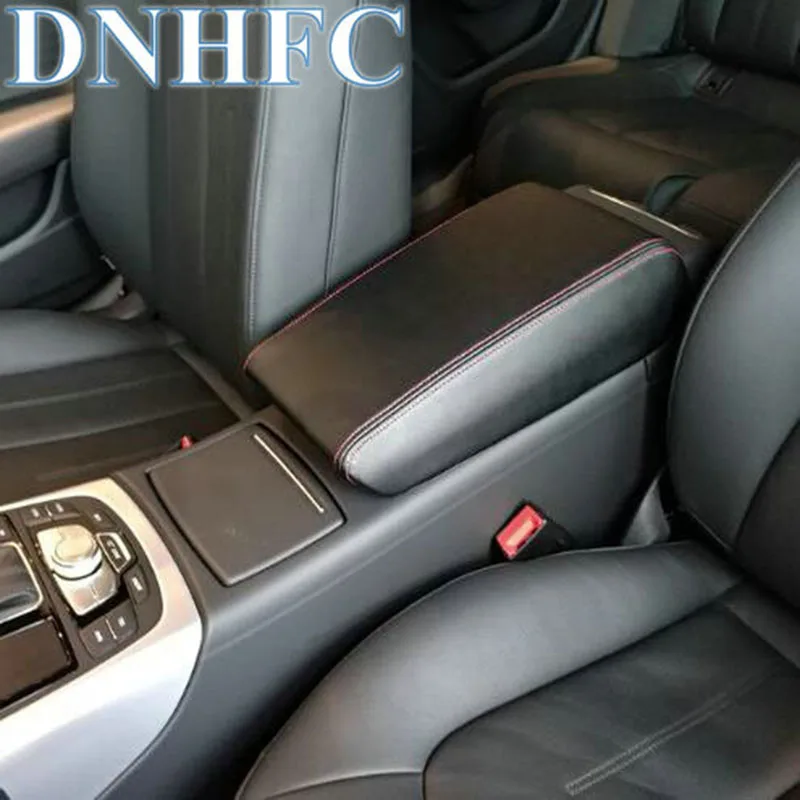DNHFC крышка автомобильного подлокотника из искусственной кожи автомобильные