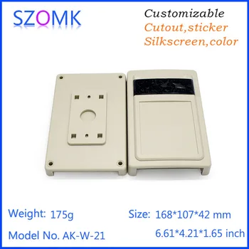 

4pcs a lot szomk abs plastic housing electronic device box material DIY controller shell abs material 168*107*42mm