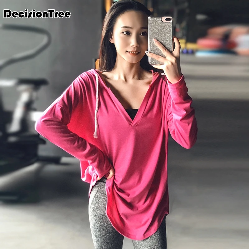

2019 summer yoga shirts women long sleeve sports t shirt fitness gym running shirt quick dry yoga shirts
