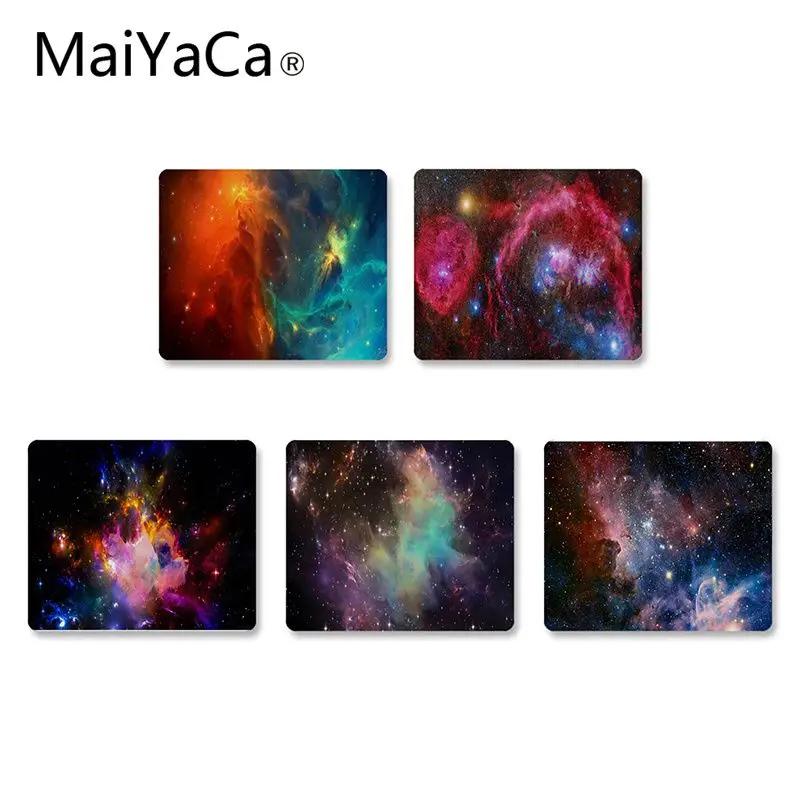 MaiYaCa винтажные крутые цветные Звездные небольшие игровые коврики для мыши с