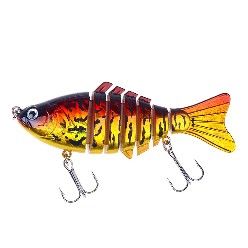 

Good Quality Hook Fishing Tackle Proberos Fishing 1PC Swimbait Fishing Lure minnow 100mm 15.6g 3D eyes professional bait