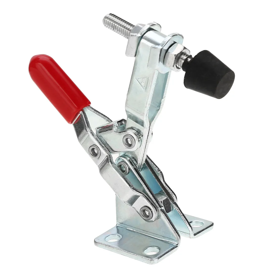 Vertical Horizontal Toggle Clamp Quick Release Toggle Clamp 27kg/50kg/90kg Anti-Slip Holding Quick Push Pull Hand Tools