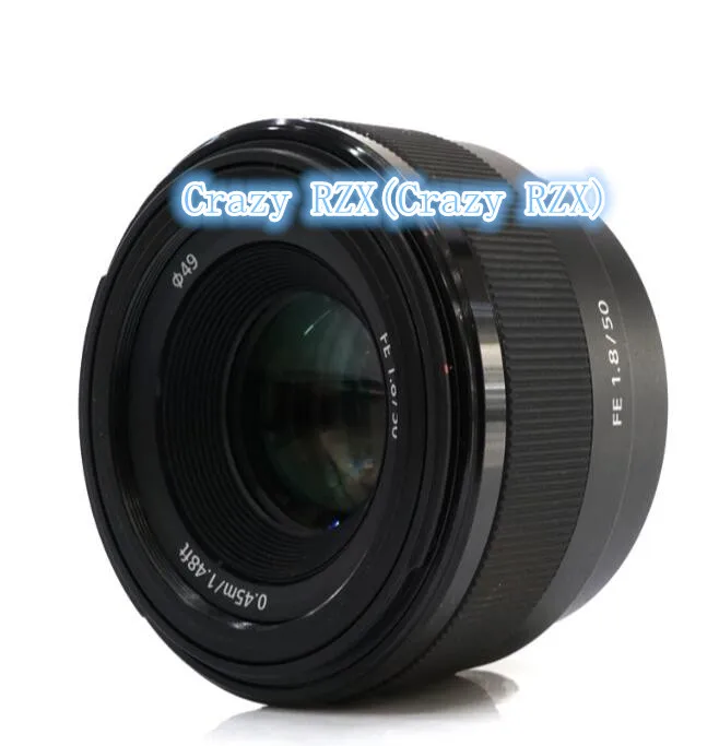 US $236.20 New For SONY FE 50mm F18 FE50 18 FE50mm18 Full Range Fixed Focus Lens