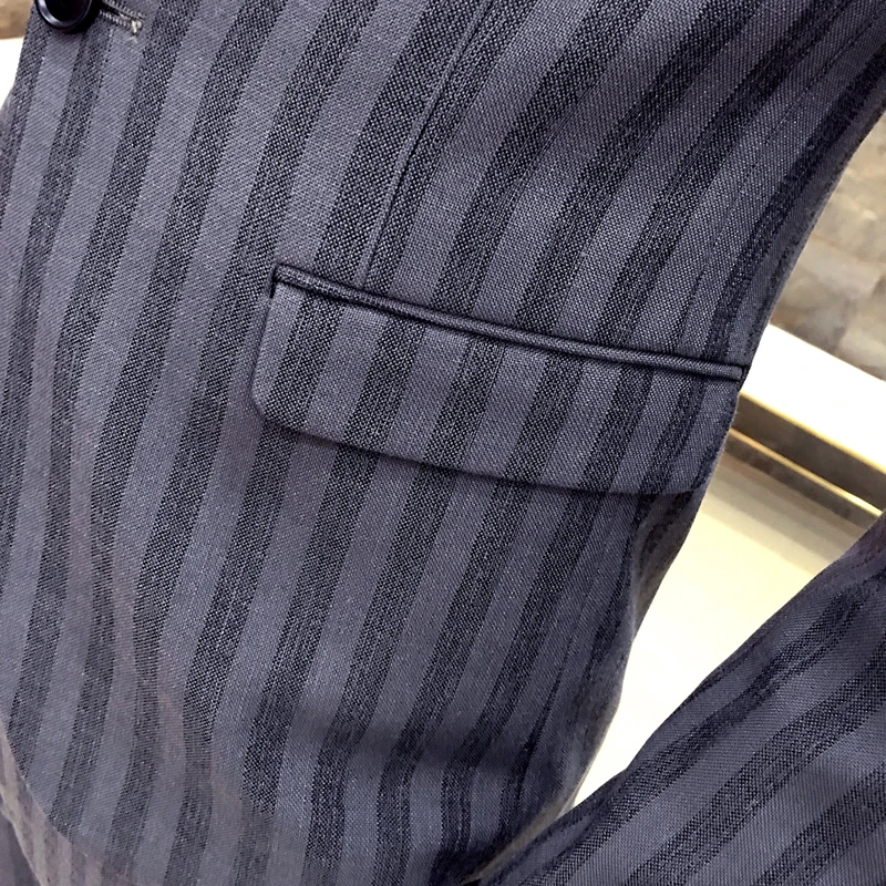 men-s-suits-Business-casual-striped-suit-jacket-Slim-Handsome-wedding-party-dress-2016-autumn-new (3)