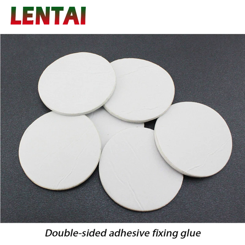 LENTAI For Mercedes benz w204 w203 Volkswagen polo golf 4 Land Rover 1Set Round Seamless Strong Double-Sided Tape Car Stickers | Автомобили