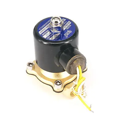 AC380V 1/2 &quotBSP соленоидный латунный клапан 2-портовый водный Воздух Масло 2W-160-15