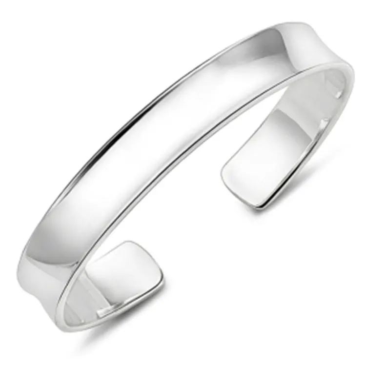 S999 тысячи прекрасных модных простых гладких вогнутых новых браслетов|bracelet new|f